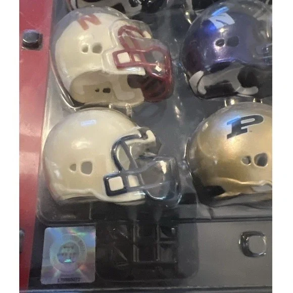Riddell Big Ten Revolution Pocket Size Helmet Set 2012 NCAA NIB